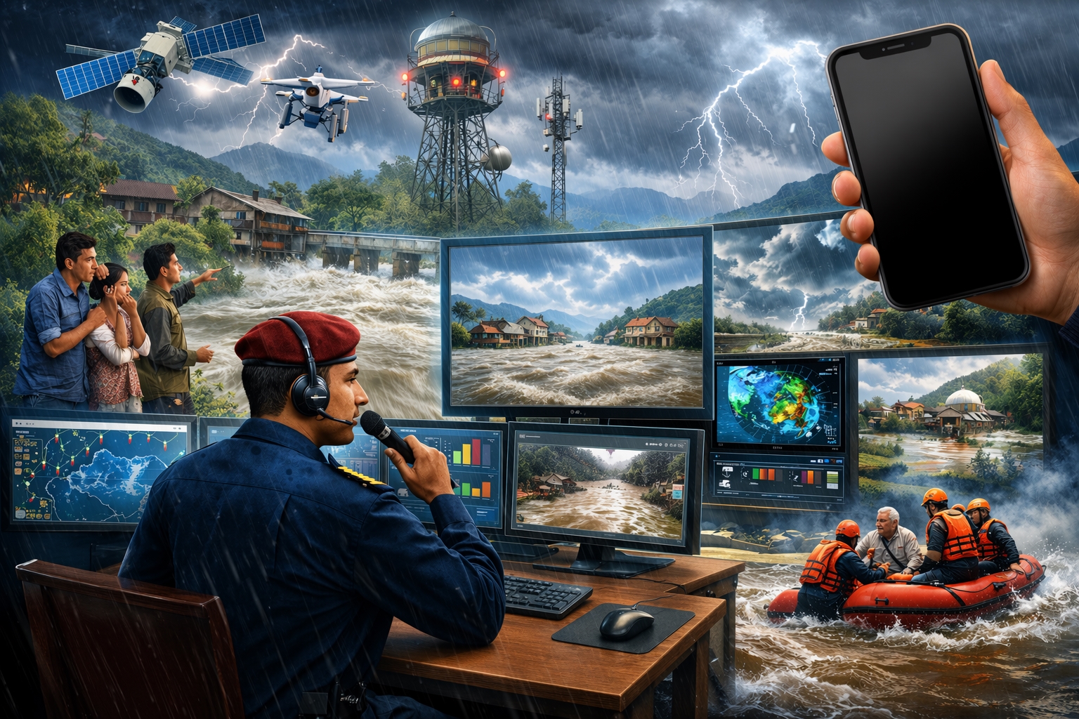 मनसुन पूर्वतयारी : चौबिसै घण्टा पूर्वसूचना र बाढी पूर्वानुमान सेवा सञ्चालन गरिने